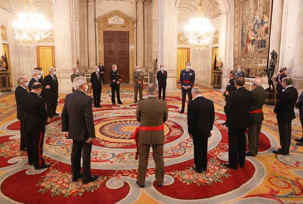 Audiencia real a Eurodefense-España